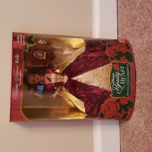 NEW Barbie Disney Beauty and the Beast Holiday Princess Belle